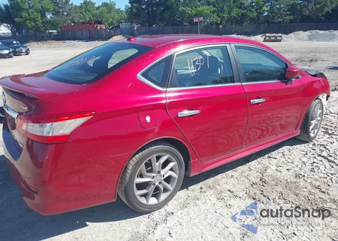 2013 Nissan Sentra Sr from USA, damaged, VIN 3N1AB7AP1DL797129